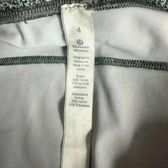 Lululemon Fast & Free Crop 19” sz 4 - Picture 3 of 4